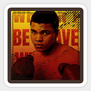Muhammad Ali in Memorial Sticker
